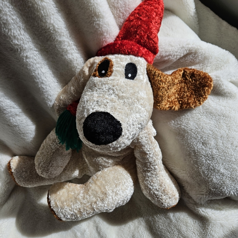 Soft, cuddly plush Snuggle Dog - so cute